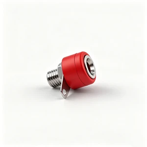 4.0mm Standard Banana Socket Brass Nickel-Plated PA 30Vac-60Vdc Max 19A Panel Mount Connector 5 Colors Test Equipment Pcb