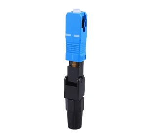 SC UPC Quick Connect Fiber Optic Fast Connector SC/UPC Fiber Optic Equipment Horizontal Insertion for FTTH Other Hand Tools