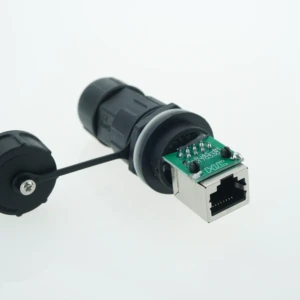 Rj45 Ethernet Connector IP67 CAT5a CAT6a Ethernet Cable Waterproof RJ45 Connector