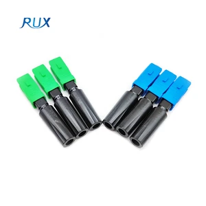 FTTH Fiber Optic Fast Connector SC UPC SC APC Fast Connector Assembly Connector for Drop Cable