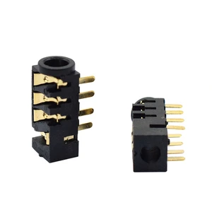 3.0mm Connector Audio Socket PJ-393-8P SMD SMT Eight Legs SMD Gold Plated Headphone Socket Female Phone Jack
