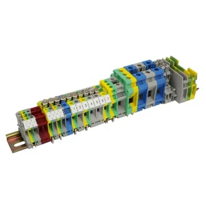 Kton Din Rail Terminal Block Electric Wire Copper Conductor Terminal Blocks Connector With CE UK Screw Terminal Block