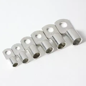 SC Copper Terminals 1.5-300mm Tin Plated 250V Crimp Fixed Wireless Terminals And Cable Lugs