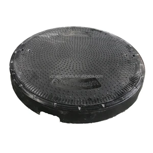 Factory Direct Sales Customization Available D400 Round Gas Station Manhole Cover Composite Material Manhole Cover