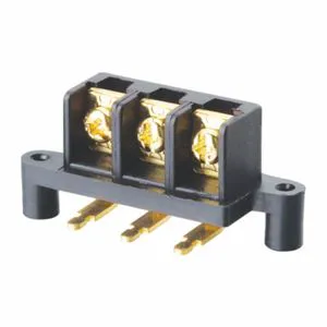 Yulian High Quality 100% New Barrier Terminal Block 300V Made of Plastic and Metal Material
