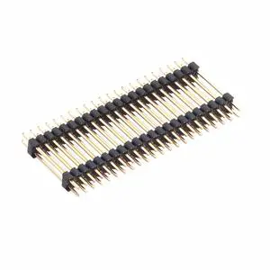 High Quality Factory Wholesale SMT Male Pin Header Straight Dual Row 2.0 2.54mm Pitch Mezzanine Connector