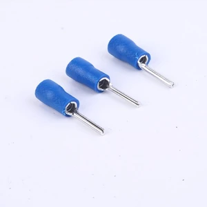 Phoenix PTV2-18 Pin Pre Insulated Terminal Blue Color Needle Shape Pre-insulated Terminal Pin Cold Pressed Terminale