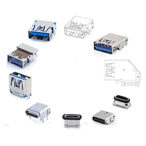 Factory Direct Sales Female Connector Combination Product Micro USB *1 TYPE C *3 TYPE A *7 High Quality Ten Products in Total