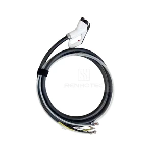 500A High Efficiency Male/Female CCS2 HPC Charging Connector With Liquid Cooling For Power Ultra-Fast EV Charging Stations