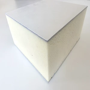GFRP Composite Panels FRP PU Sandwich Wall Panels for Exterior Interior Fiber Glass Gel-Coated Molding Bending for Building