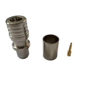 Factory Cheap Price QMA-C-J5D Coaxial Connector RF QMA Male Connector for 5D-FB