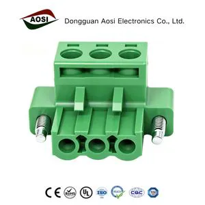 AOSI 5.08mm Pluggable Terminal Connector 2EDGKM-5.08 KF2EDGKM 300V 16A Product Category Terminal Blocks