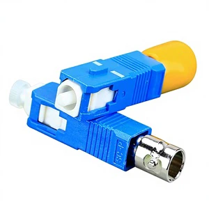 SC Male to ST Female Single Mode Multimode Fiber Optic Adapter Connector Coupler