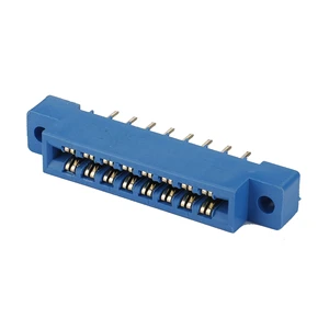 Edge Card Connector 3.96mm Pitch 805 Series Game Card Socket PCI Slot Connectors 16 Pin 396 Pcba Vertical Dip Straight Bule