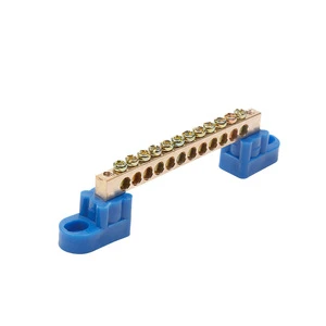 4Way 5Way 6Way 8Way 10Way 12Way Adjustable Ground Copper Terminals