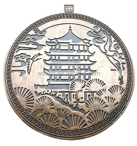 Ductile Iron Casting Manhole Cover Customized/Artistic/Cultural with Copper Process Design