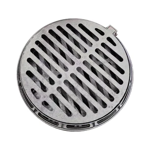 Wholesale Customised High Quality Cast Iron Carbon Steel Manhole Cover for Walkway in Various Shapes