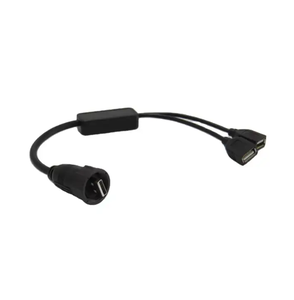 Waterproof IP67 USB Type-C Gen3.1 Cable Connector with up to 10 Gbps Transmission for