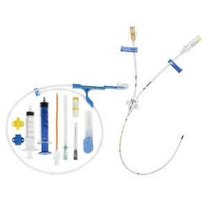 Medical Surgical Single Lumen Double Lumen Triple Lumen Central Venous Catheter Set CVC Catheter Kit