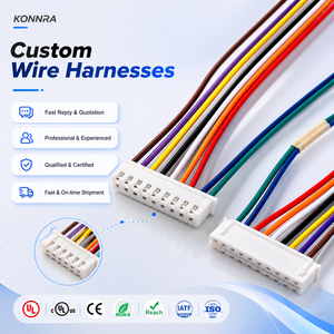 Custom XH2.5 2.5mm Pitch Male Female Plug Socket JST XH Compatible Wire Cable Connector Harness For Auto Electrical System RoHS