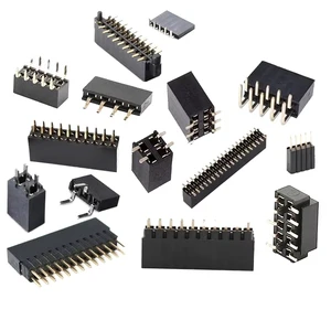 Single Row & Double Row Pin Header 90 Degree Curved & 180 Degree Straight Needle Sales 1.27 Board to Board Mezzanine Connectors
