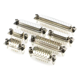 Good quality DB9 DP15 DB25 DP37 D-Sub connecter female DP9 DB15 DP25 DB37 connecter male
