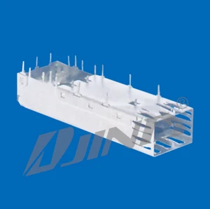 High Performance 15U Single Port SFP Cage Press Fit Module Right Angle 0.20mm Male/Female Shielded Ethernet Connectors New