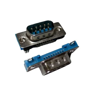 Factory Sale D Shape Mini Slim D Sub 9P Plug Connector 788490-1