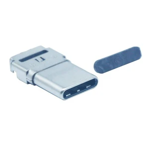 Hot Sales USB Type C 24P Male Connector Double Row Pins Horizontal SMT USB Connector High Speed Data Transmission