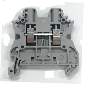 UT 4mm Screw type Din rail terminal block wire connector contact 1000V