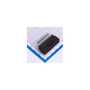 ER22BGFBK Card Edge Connector 2.54mm Pitch EDGE SLOT Right-Angle 22P -55 To 125 Degree Celsius Push-Pull P=2.54mm ER22BGF