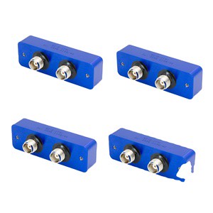 D-Frame Hermetic Feedthrough 11G Hz Coaxial Connector 2 *TNC Female/Female For Scanning Electron Microscope
