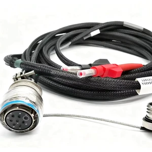 D38999/24FE8PN Factory Direct Waterproof Circular Connector Optical Cable Assembly