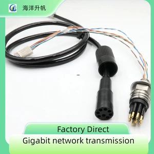 Ethernet 8-core Watertight Connector Compatible with Subconn for Deep-sea signal Transmission
