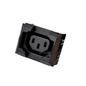 New Arrival 15A 250V IEC 320 C13 Snap In Panel Mount Female Connector Locking Socket For PDU Industrial Receptacle