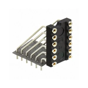 On Sale 12-810-90C 12P Vertisockets 800 IC Sockets Connector DIP 7.62mm Row Spacing Solder 1281090C Through Hole Vertical