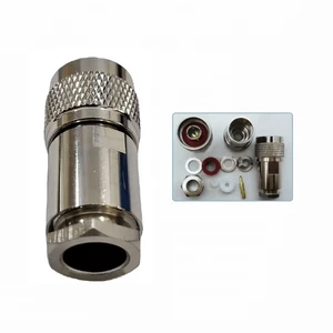 Coaxial Connector N-Male Assembly Type Plug Connector for RG213 RG58 Coaxial Cable