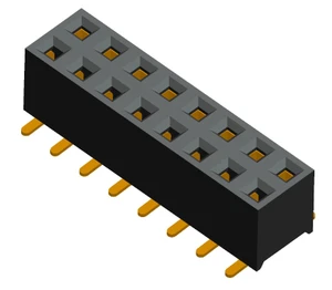 FPIC Custom PCB Board to Board Electrical Connectors 0.8mm to 2.54mm Pitch Smt 2 3 4 6 7 8 9 Pin Male Female Header