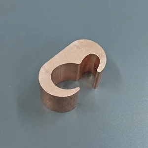 High Purity Copper C-type Clamp CC SS Compression Grounding Connector Factory Customized