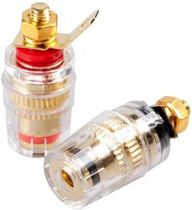 4mm Banana Plug Socket Connector Binding Post for Amplifier Speaker Terminal In-Wall Plate