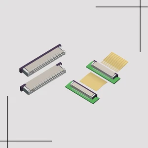 FFC FPC flat cable socket connector 4P 48P 50P 0.5MM FPC smd connector