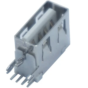 4 Pin 2.0 Side-insert H=10.0mm DIP Type a USB Connector