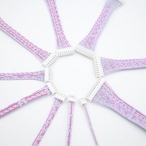 Custom 26AWG Micro JST XH 2.54 2P 3P 4P 5P 6P 7P 8PIN Male Female Plug Connector With Wire Harness Cables Assembly