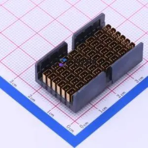 2180828-2 Board-to-Board & Backplane Connector Through hole Component (THT),P=4.5mm Connector 96P 4.5mm Through Hole 8