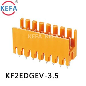 KEFA KF2EDGEV-3.5 PITCH 3.5MM PLUGGABLE TERMINAL BLOCK CONNECTOR HIGH QUALITY WITH LOW PRICE