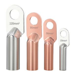DT Copper Cable Lugs Electro Tinned Copper Tubular Cable Terminals Cable Connectors For Electrical Wiring And Power Distribution