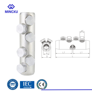 BSMB-35/150 Aluminum Alloy Shear Off Head Bolted Lug Wire Terminal CE Standard Lug Mechanical Terminal Cable Joint Lug Connector