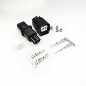 Wire Connector of Wire Harness for Car Automotive Electrical Wire Connector Set Plug Kit 1/2/3/4 Pin Connectors Male and Female