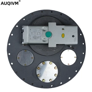 AUQIVM Manual Oil Tank Truck Manhole Cover Safety Shut-Off Valve Component Aluminum Alloy 20in Port Size 1 Year Warranty Model