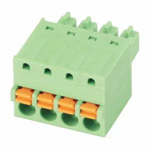 Wanjie Terminal Block / pluggable screwless terminal block Pluggable Spring terminal block connector 3.81mm